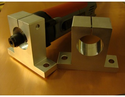 Spindle Mount LRG CNC Kress, DeWalt Bosch using ID 43mm